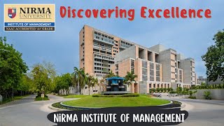 MBA at Nirma University Ahmedabad  Nirma Institute of Management  Top MBA Colleges [upl. by Deering]