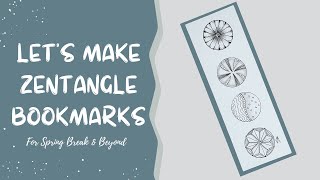 Mandala Zendala Bookmarks  DIY Easy and Fun Bookmark Craft for Kids at Heart  Handmade Gift Idea [upl. by Frederik]