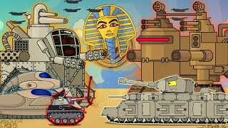 ALL EPISODES ABOUT  The Italian Monster  Cartoons about tanks [upl. by Joshuah444]