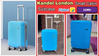 Kandel London Small Cabin Suitcase Review • Zexon Kandel London Trolley Bag [upl. by Columbus169]