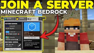 How To Join a Server in Minecraft Bedrock Edition [upl. by Roos]