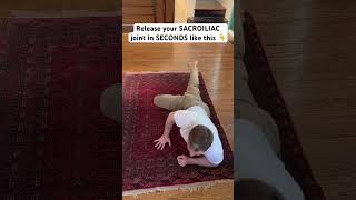 How to release your SACROILIAC joint in SECONDS at home [upl. by Aneerahs]