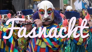 Fasnacht Guggenmusik Music Marching Bands In Luzern Switzerland [upl. by Santa]