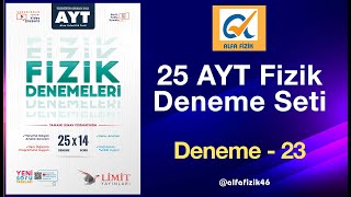 Limit yayınları AYT fizik denemesi  23 [upl. by Yorke237]