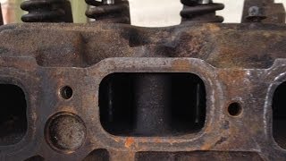 Part 1 Chevy 250 Cylinder Head Porting  Inline 6 Lump Port [upl. by Ebeneser]