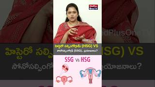 Understanding HSG and SSG in IVF l Dr V Hemalatha Reddy shorts MedPlusONETV [upl. by Ettevy]