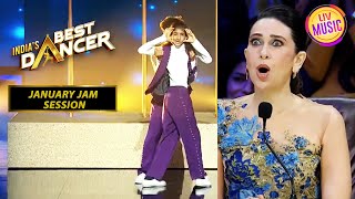 Jhanjharia पर इस Act ने Karisma को चौंकाया  Indias Best Dancer January Jam Session 11 Jan 2023 [upl. by Enitsirhc]