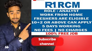 R1 RCM INTERNATIONAL COMPANY IN NOIDA  START HIRING jobsearch bpojobs internationaljobs [upl. by Zippel117]