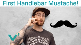 My FIRST Handlebar Mustache  Handlebar Mustache Tutorial [upl. by Legyn]