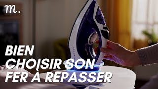 FER A REPASSER  Bien Choisir en 2023 👚 Guide dAchat Machine à Repasser en 60s  Maisonae [upl. by Kathleen]