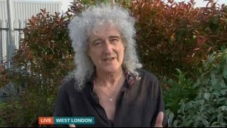 Brian May ITV News London on Basements 12052016 [upl. by Zendah]