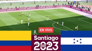 EN VIVO Colombia vs Honduras Juegos Panamericanos 2023  Simulación de videojuegos PES 2021 [upl. by Ode]