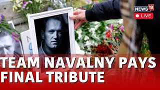 Alexei Navalny Funeral LIVE  Team Navalnys Final Tribute To Alexei Navalny  Russia News LIVE [upl. by Ifen996]