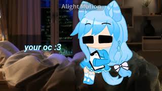 new light meme•gacha•fake collab•fakecollabnewlightwithcatybluechu [upl. by Raynata670]