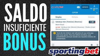 Dicas de Bônus da Sportingbet como resolver [upl. by Richard]