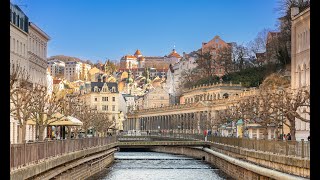 Karlsbad Karlovy Vary und Umgebung  attraktivste Sehenswürdigkeiten [upl. by Ahsitam]