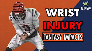 Joe Burrows SEASON ENDING INJURY Impact on Fantasy JaMarr Chase TRADE [upl. by Elijah131]