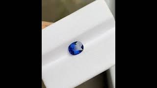 Beautiful cornflower blue sapphire Burmese origin natural shorts [upl. by Secilu]