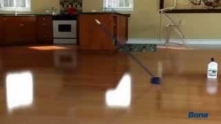 How to polish hardwood floors with Bona [upl. by Solly]