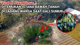 VIRAL DITEMUKAN ISTANA BAWAH TANAH DI LADANG WARGA SAAT GALI SUMUR [upl. by Aicineohp286]