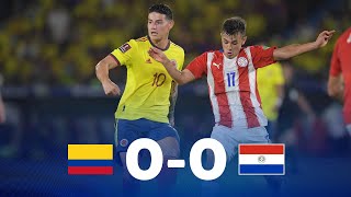 Eliminatorias  Colombia 00 Paraguay  Fecha 14 [upl. by Usanis]