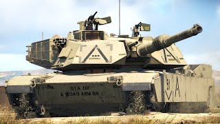 M1A1 Abrams American Main Battle Tank Gameplay  War Thunder [upl. by Nilloc]