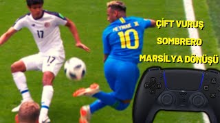 ÇİFT VURUŞ SOMBRERO MARSİLYA DÖNÜŞÜ NASIL YAPILIR  EFOOTBALL 2022 PS5 [upl. by Acnoib]