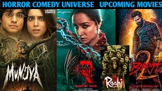 Top 5 Horror Comedy Universe Upcoming Movies  Maddock Supernatural Universe Upcoming Movies [upl. by Tnerb]