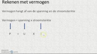 Vermogen berekenen [upl. by Juback519]