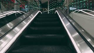 Sweden Stockholm Mall Of Scandinavia 4X escalator [upl. by Rialcnis]