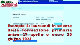 Tutorial Elenchi Aggiuntivi Prima Fascia GPS Docenti [upl. by Eelrahs]