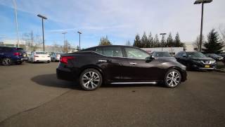 2017 Nissan Maxima Platinum  Bordeaux Black  HC403140  Kent  Tacoma [upl. by Sherill]