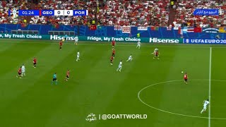 Khvicha Kvaratskhelia Tor Georgien vs Portugal 10 UEFA Euro 2024 Erweiterte Highlights [upl. by Michigan]