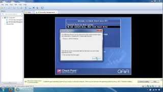 Check Point Security Management Server Installation [upl. by Ennaharas]