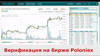 Как пройти верификацию на бирже Poloniex [upl. by Eiger]