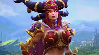 Heroes of the Storm 6 Minutes of Alexstrasza Gameplay [upl. by Netsirk786]