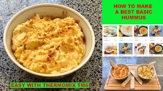 How to make Hummus in a Thermomix TM6 [upl. by Hjerpe]