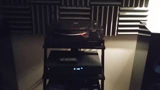 Listening to some Vinyl on my Marantz Turntable Bryston 4B Amplifier [upl. by Ailiec438]