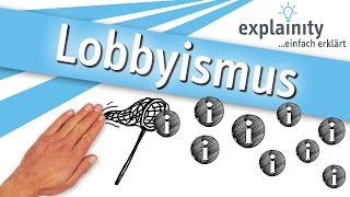 Lobbyismus einfach erklärt explainity® Erklärvideo [upl. by Heins447]