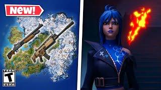 FIRST LOOK AT THE NEW CHAPTER 5 FORTNITE NEW WEAPONS MAP BATTLE PASS [upl. by Ybrad960]