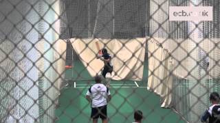 Stokes amp Woakes in the nets at Emirates Old Trafford [upl. by Nanis459]