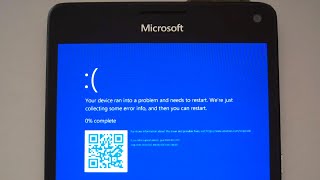 Causing a BSOD on a Windows Phone [upl. by Desta]