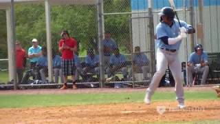 Wander Franco  SS Rays MiLB Spring Training  32019 [upl. by Quirk128]