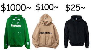 WHAT IS THE BEST PRICE RANGE FOR A HOODIE [upl. by Seymour]