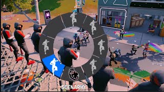 Most Iconic Fortnite Dances amp Emotes Orange Justice Scenario Billy Bounce Smooth Moves [upl. by Nagud23]