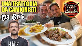 MANGIAMO IN UNA TRATTORIA DA CAMIONISTI a Fossato di Vico  Ristorante Cris [upl. by Sitoiyanap]