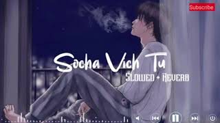 SOCHA VICH TU  SLOWED REVERB ✓official lalit lofi music [upl. by Eshman]