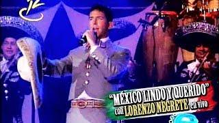 MEXICO lindo y querido  Lorenzo nieto de Jorge NEGRETE Auditorio Nacional HD [upl. by Vito]