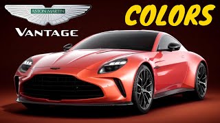 NEW Aston Martin Vantage 2025 Colors Revealed [upl. by Borman]