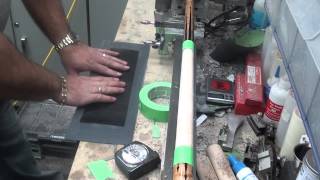 Installing a Leather Wrap on a pool cue part 1 [upl. by Enileqcaj946]